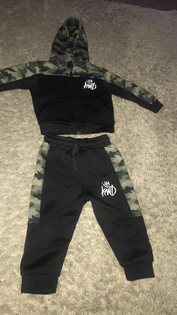 kings will dream boys tracksuit